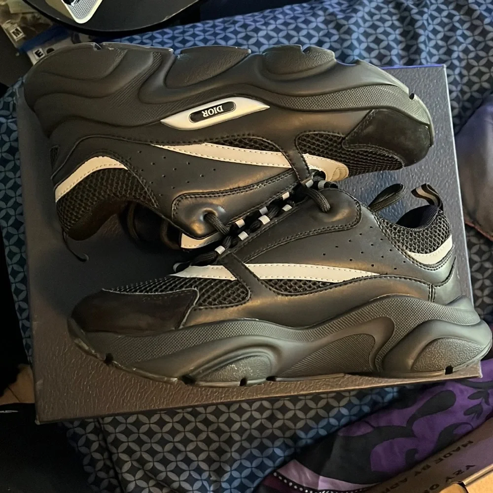Dior | Shoes | Dior B22 Sneaker All Black | Poshmark